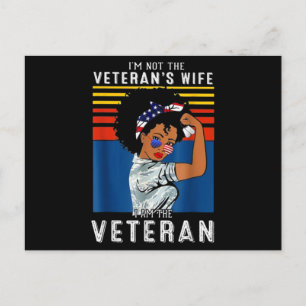 Ich bin nicht die Frau des Veteranen, ich bin der Postkarte