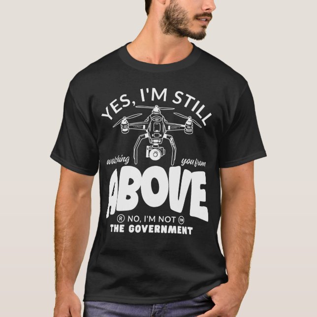 Ich bin nicht die Regierung T-Shirt (Vorderseite)