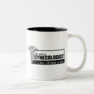 ich bin nicht ein Gynäkologe, aber ich nehme einen Zweifarbige Tasse