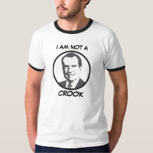 ICH BIN NICHT EIN HAKEN lustiges Nixon-Shirt T-Shirt