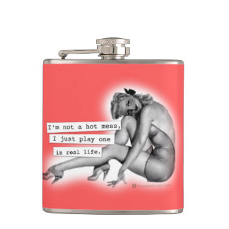 Ich bin nicht ein heißes Verwirrungs-Spieleins Flachmann