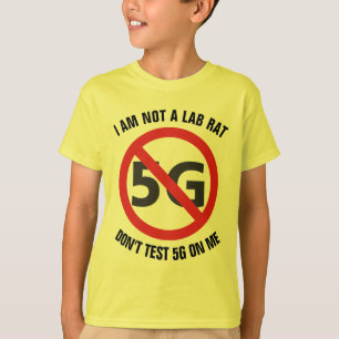 Ich bin nicht eine Labradorratte, prüfe nicht 5G T-Shirt