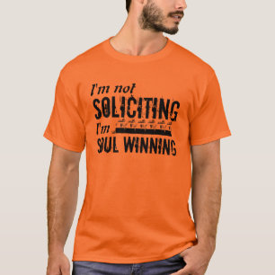Ich bin nicht erbitten ich bin gewinnendes T-Shirt