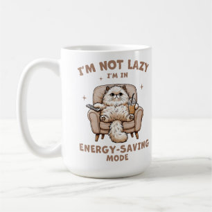 Ich bin nicht faul, ich bin im Energiesparmodus Kaffeetasse