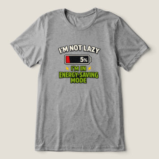 Ich bin nicht faul, ich bin im Energiesparmodus Tri-Blend Shirt