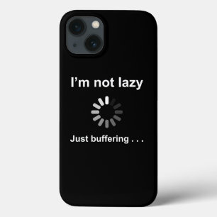 Ich bin nicht faul - nur am Puffern - Lustige iPho Case-Mate iPhone Hülle