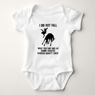 Ich bin nicht gefallen, was Sie gesehen haben, war Baby Strampler