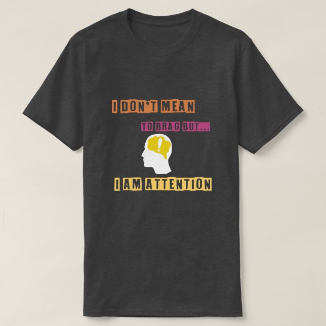 Ich bin nicht gemein, brug zu machen, ich bin aufm T-Shirt (Design vorne)