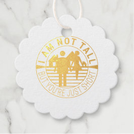 Ich bin nicht groß, aber du bist nur kurz geschenkanhänger