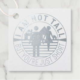 Ich bin nicht groß, aber du bist nur kurz geschenkanhänger