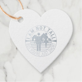 Ich bin nicht groß, aber du bist nur kurz geschenkanhänger