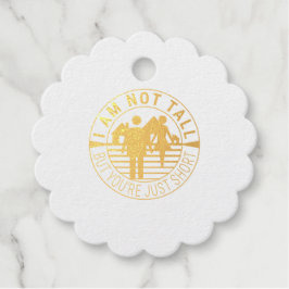 Ich bin nicht groß, aber du bist nur kurz geschenkanhänger