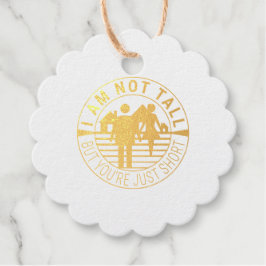 Ich bin nicht groß, aber du bist nur kurz geschenkanhänger