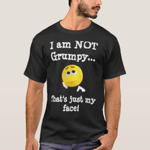Ich bin NICHT gruselig...Das ist nur mein Gesicht T-Shirt