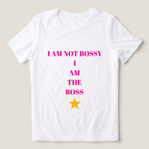 Ich bin nicht herrisch, ich bin der Boss – Kühne A Tri-Blend Shirt