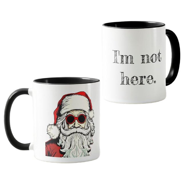 "Ich bin nicht hier" Tasse (Von Creator hochgeladen)