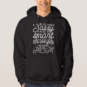 Ich bin nicht hierher gekommen, um Go Kart Racing Hoodie