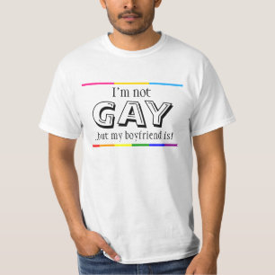 Ich bin nicht homosexuell, aber mein Freund ist T-Shirt