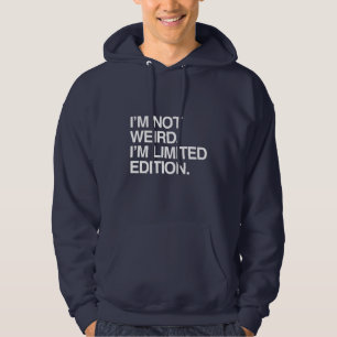 Ich bin NICHT ich bin BEGRENZTE AUSGABE SONDERBAR Hoodie