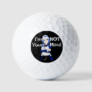 Ich bin nicht Ihr Dienstmädchen-Golfball Golfball