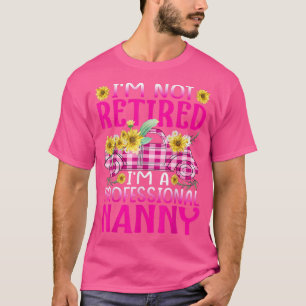 Ich bin nicht im Beruflichen Grußblume T T-Shirt
