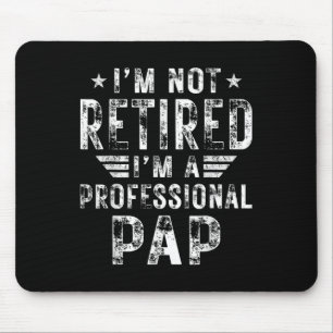 Ich bin nicht im Ruhestand ich bin ein professione Mousepad