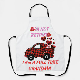 Ich bin nicht im Ruhestand, ich bin eine Oma, Vale Schürze