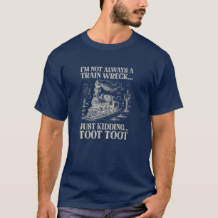 Ich bin nicht immer ein wackeliges Sprichwort T-Shirt