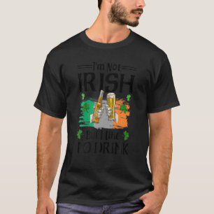Ich bin nicht irisch, aber ich trinke gerne Bier S T-Shirt
