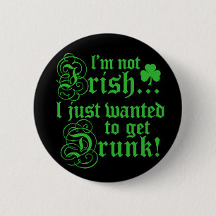 Ich bin nicht irisch button