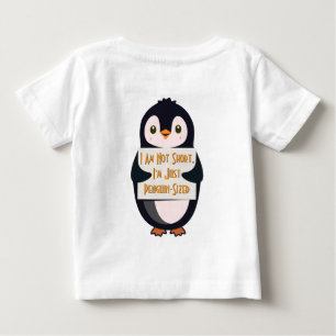 Ich bin nicht klein, ich bin einfach Pinguin-groß Baby T-shirt