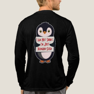 Ich bin nicht klein, ich bin einfach Pinguin-groß Tri-Blend Shirt
