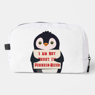 Ich bin nicht klein, ich bin Pinguin-groß Waschbeutel
