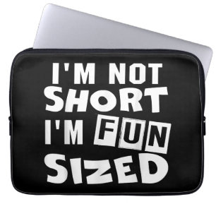 Ich bin nicht klein, ich bin spaßgröße T-Shirt Lus Laptopschutzhülle