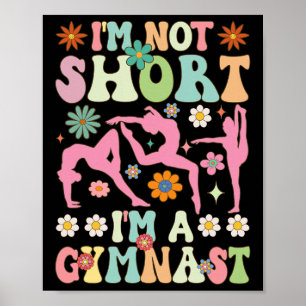 Ich bin nicht klein, ich bin Turner Groovy Turnen Poster