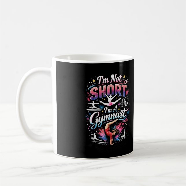 Ich bin nicht klein, ich bin Turner Kaffeetasse (Links)