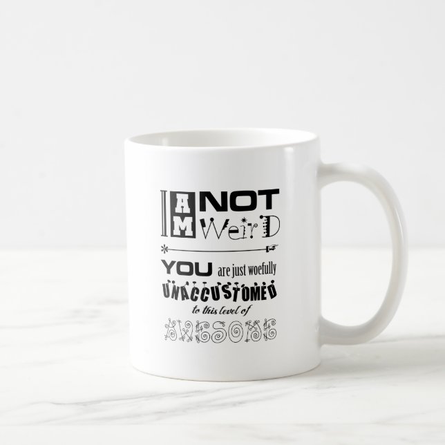 Ich bin nicht komisch! tasse (Rechts)