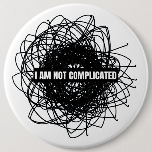 Ich bin nicht kompliziert button