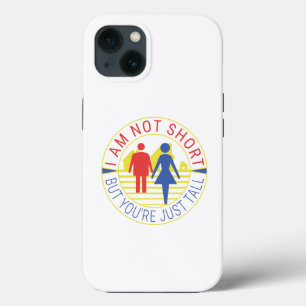 Ich bin nicht kurz, aber du bist einfach groß Case-Mate iPhone hülle