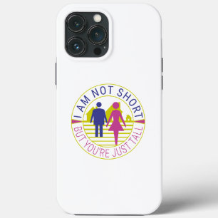 Ich bin nicht kurz, aber du bist einfach groß Case-Mate iPhone hülle
