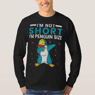 Ich bin nicht Kurz, dass ich Pinguin Size Funny Pi T-Shirt