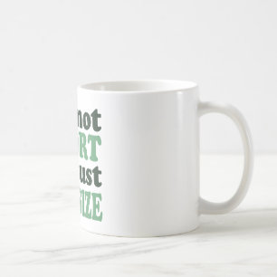 Ich bin nicht Kurz - einfach Spaß Größe~ Tasse