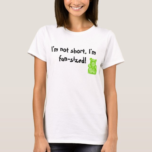 Ich bin nicht… kurz T-Shirt (Vorderseite)