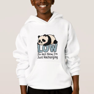 Ich bin nicht langsam, ich lade nur den Panda auf Hoodie