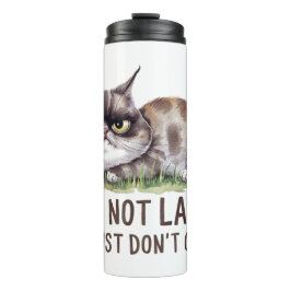 ICH BIN NICHT LAZY, DASS ICH MIR KEINE KÜSTENKÜCHE THERMOSBECHER