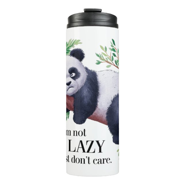 ICH BIN NICHT LAZY. ICH SORGE MICH NUR NICHT FÜR D THERMOSBECHER (Vorderseite)