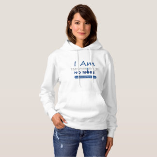 Ich bin nicht mehr - Hoodie-Sweatshirt unsichtbar Hoodie