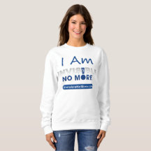 Ich bin nicht mehr - Sweatshirt unsichtbar