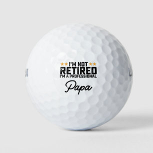 Ich bin nicht müde, ich bin ein Beruflicher Papa Golfball