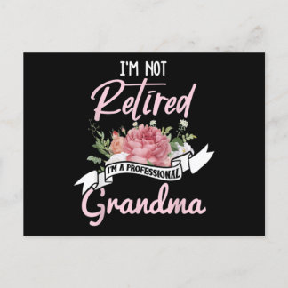 Ich bin nicht müde, ich bin ein Berufliches Oma Postkarte